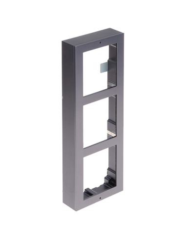 Rama montaj aparent, 3 module, pentru Interfon modular - HIKVISION