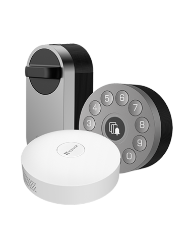 Incuietoare inteligenta cu tastatura multifunctionala si Home Gateway