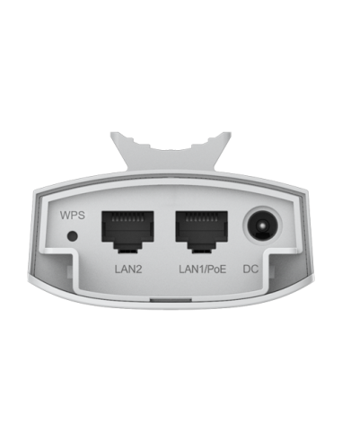 Bridge wireless 2.4GHz, 300Mbps, 0.5 km, PoE IN, Cloud Management