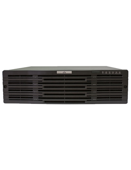 NVR 4K seria Pro, 64 canale, max. 12MP, VCA, Alarma,Iesire 12V, compresie H.265 Ultra - UNV