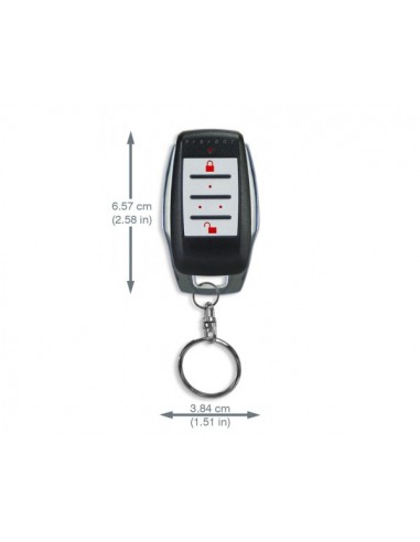 Telecomanda cu 4 butoane Paradox REM15