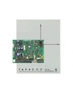 Centrala alarma antiefractie hibrida Paradox Magellan MG5050 + cutie si traf