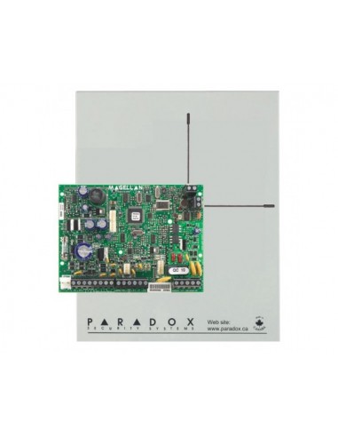 Centrala alarma antiefractie hibrida Paradox Magellan MG5050 + cutie si traf