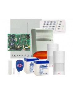 Kit alarma Paradox wireless MG5050+ – 2 Pir  + 1 Cm + sirena PS128